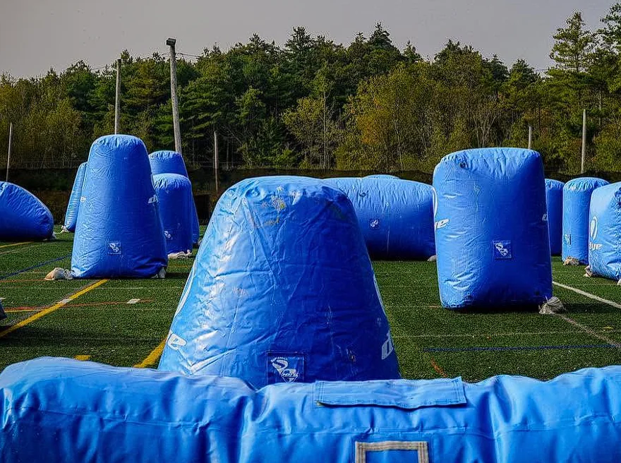 X-BALL paintball field at Birch Hill